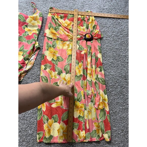 Tommy Bahama Women's Sz Medium Floral Swimsuit & Wrap Tropical - Picture 6 of 9